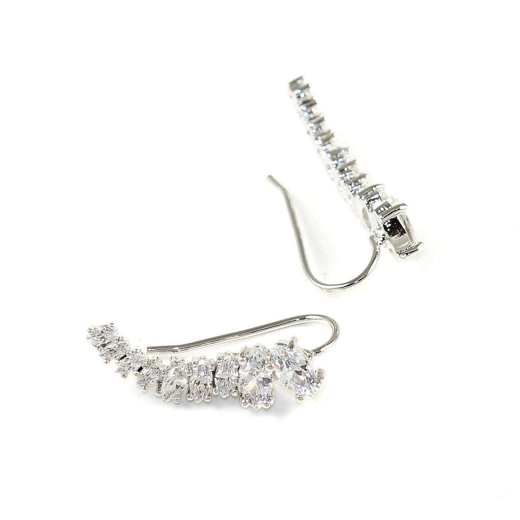 Marquise Ear Climbers