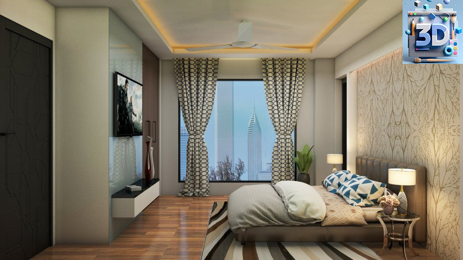 Guest room 3D Model