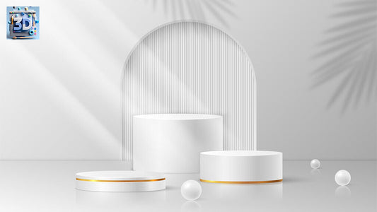 E-commerce product booth Design 3D Model