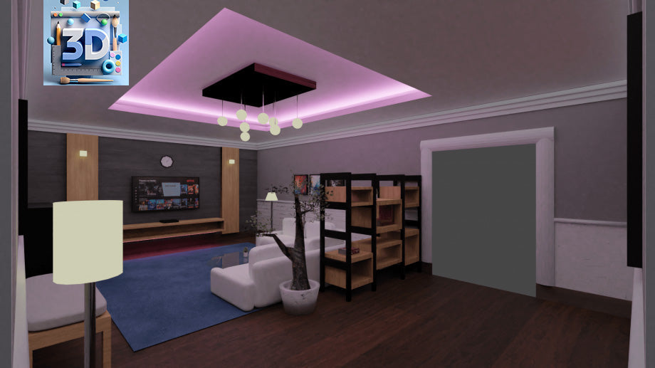 Living Room(002) 3D Model