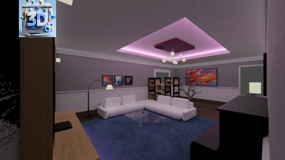 Living Room(002) 3D Model