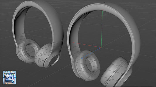 Earphone Design 3D Model