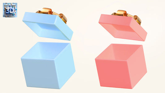 Giftbox Design 3D Model